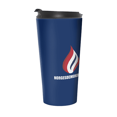 Branded Kaffekrus i Blå