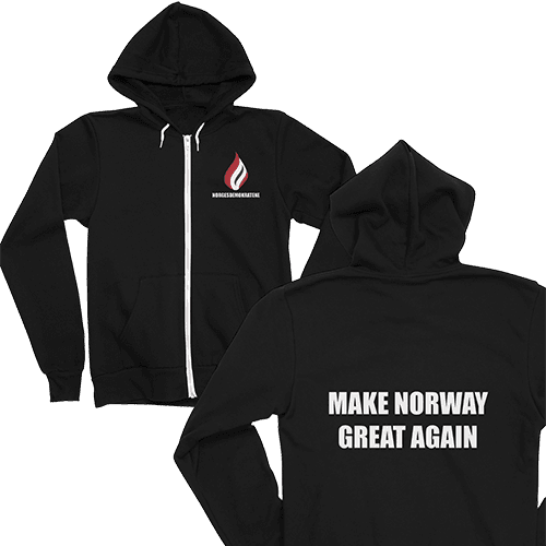 MNGA Branded Hettejakke i Svart